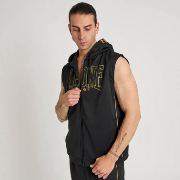 Leone DNA v2 HOODED SLEEVELESS SWEATSHIRT